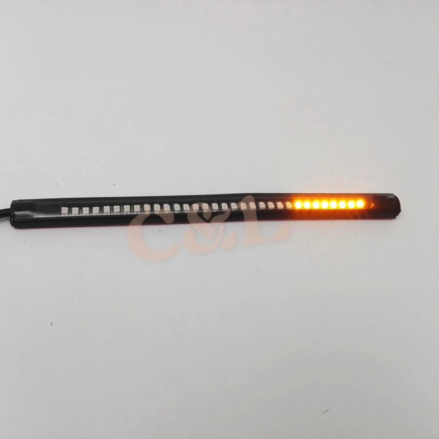 Универсальный мотоциклетный задний стоп сигнал поворота Интегрированный