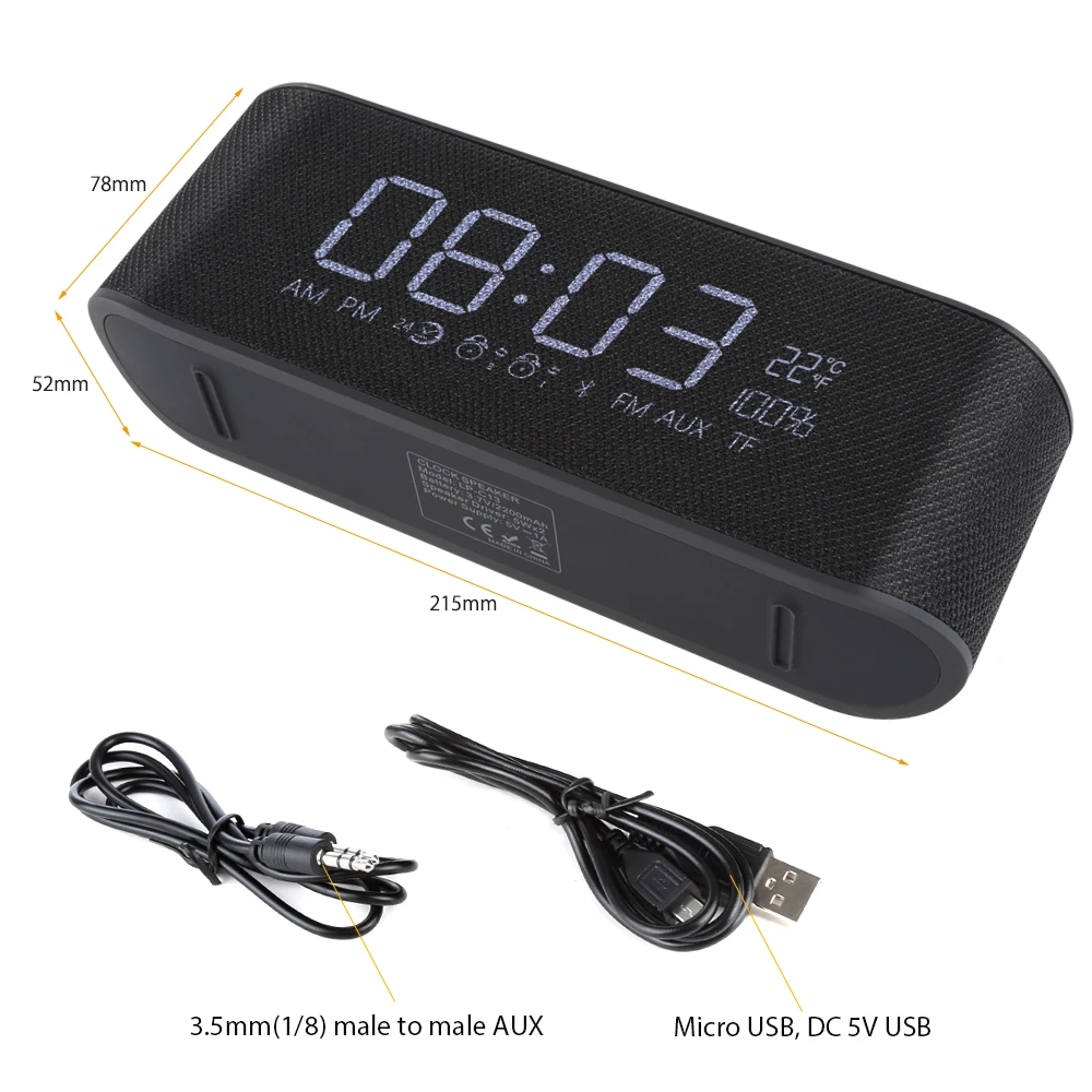 Toproad портативный Bluetooth динамик беспроводной стереозвуковая панель двойной