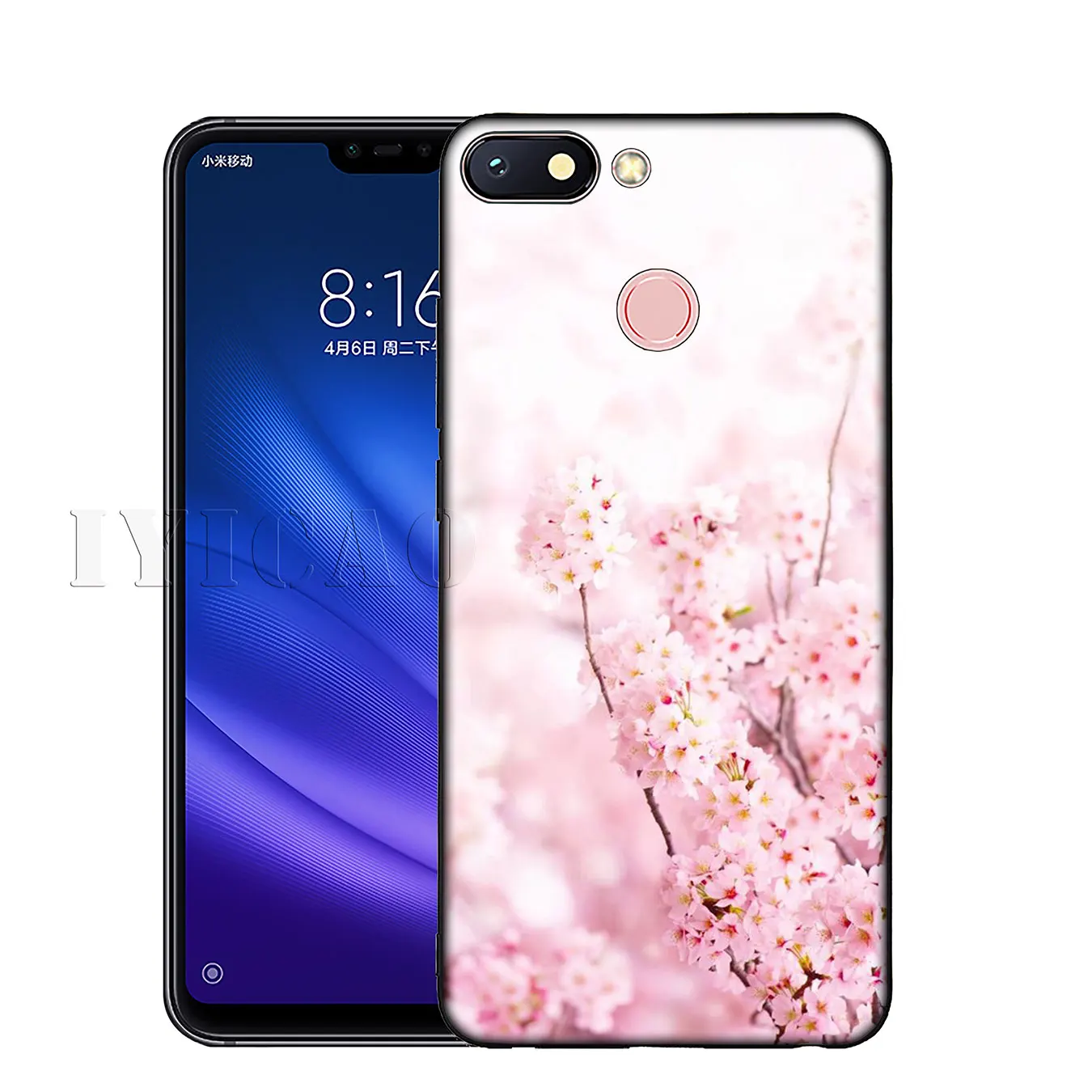 IYICAO красивый мягкий силиконовый чехол для телефона с розами Xiaomi Redmi K20 8A 7A 6A 5A S2 4X 4A