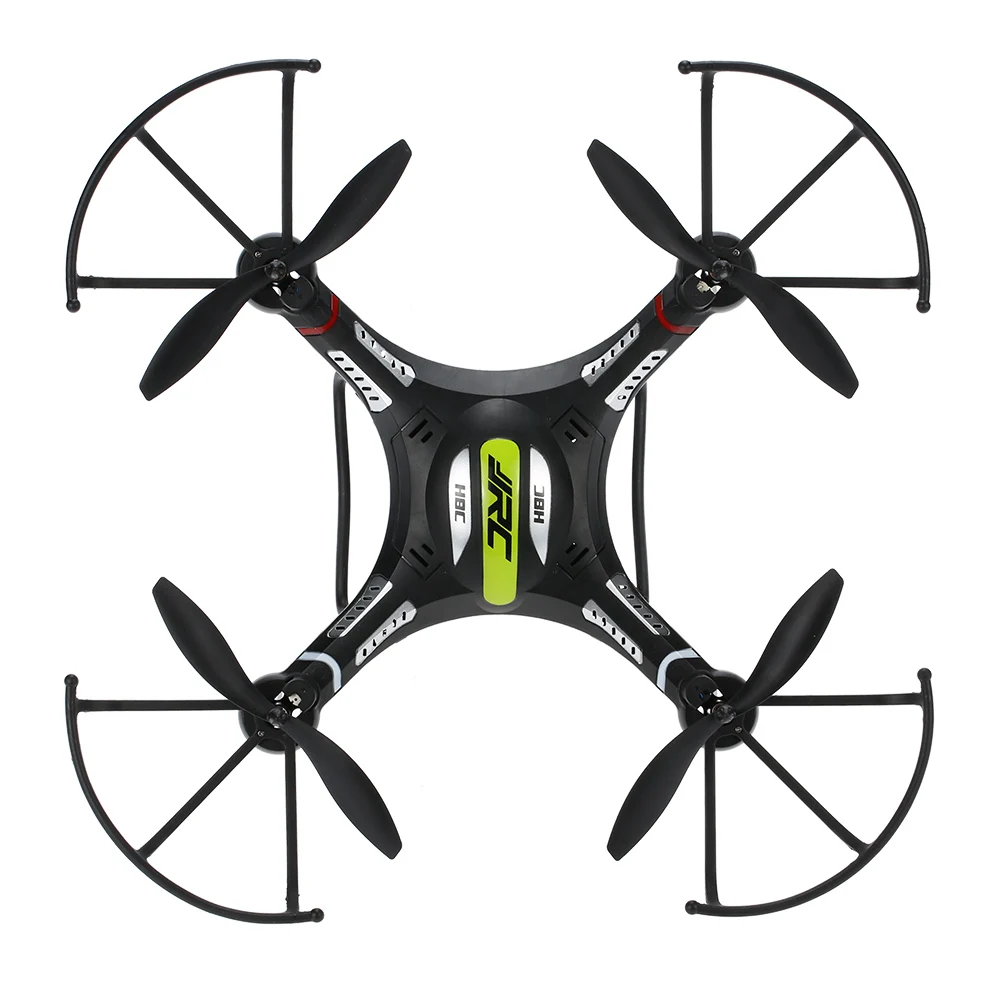 JJRC H8CH 2,4G 4CH 6-axis Gyro RC Дроны с 2.0MP HD Камера RTF Квадрокоптер с дистанционным управлением с 3D-flip комплект-высота режим Функция
