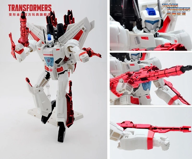 Трансформация 30-летия IDW классический 4,0 лидер Класс L G1 Jetfire Skyfir ПВХ фигурка Модель Детские куклы игрушки фигурные