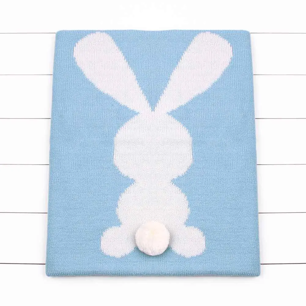 273 (3) blanket baby Мягкое теплое детское одеяло коляска для новорожденных постельные принадлежности, покрывала Кролика трикотажные младенческие Банни постельные принадлежности одеяло весна осень детские одеяла - Цвет: 273 (3) blanket baby