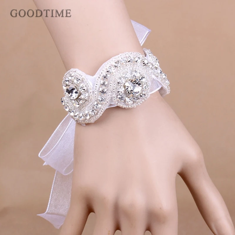 Модные свадебные браслеты аксессуары для волос Хрустальная ручная цепочка