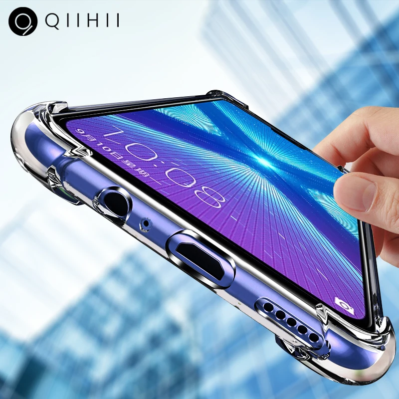 QIIHII прозрачный силиконовый чехол для телефона Honor 20 Pro 8X 10 Lite роскошный