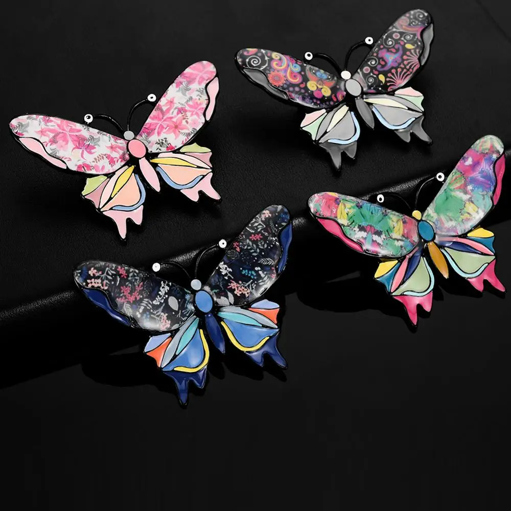 Женская Винтажная брошь бабочка в стиле ретро|Броши| |