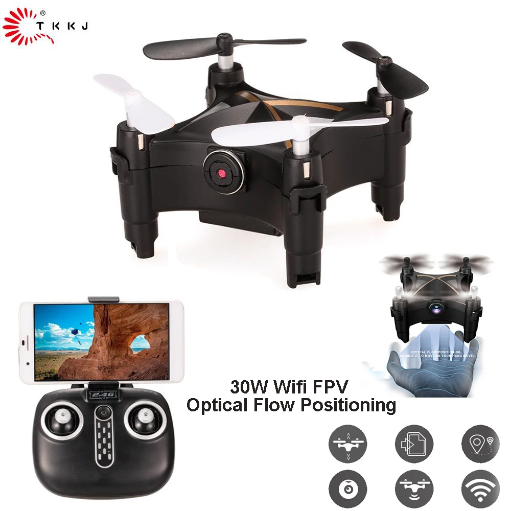 TKKJ L602 RC Drone 0.3MP HD камера Wi Fi FPV оптическое позиционирование дрона высота удержания