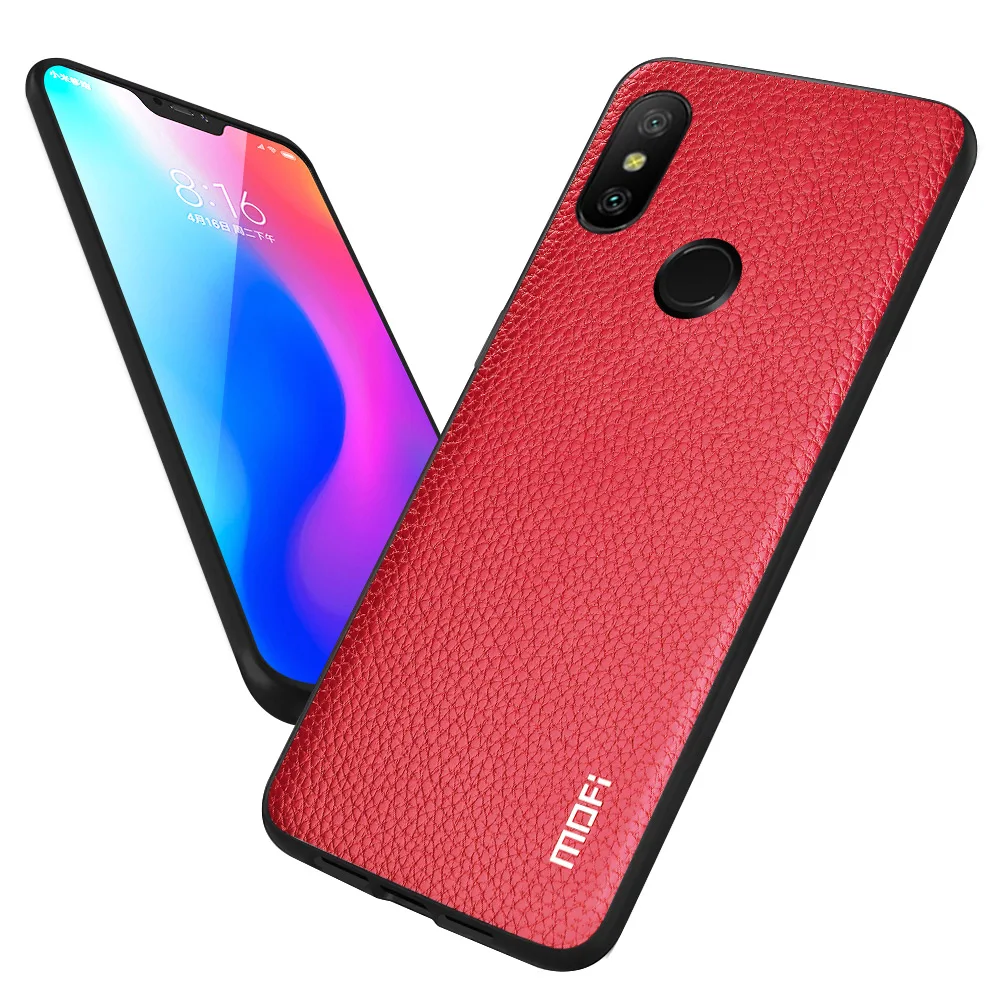 MOFi чехол для телефона для Xiaomi mi A2 Lite чехол из искусственной кожи чехол для mi A2 Lite мягкий чехол из искусственной кожи