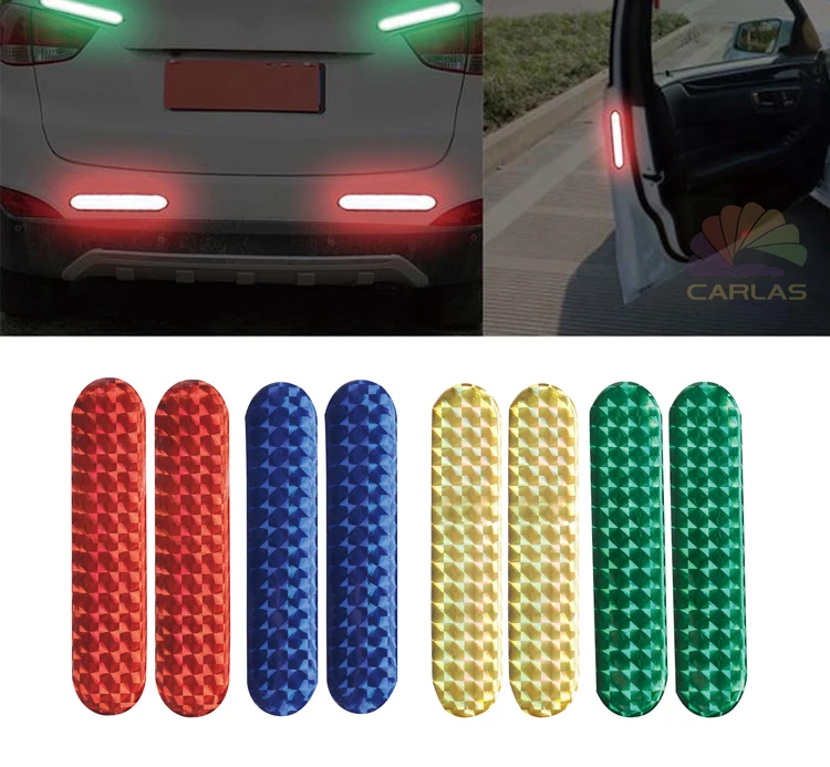 2 шт. велосипед Стикеры s наклейки Светоотражающая наклейка на машину автомобиля