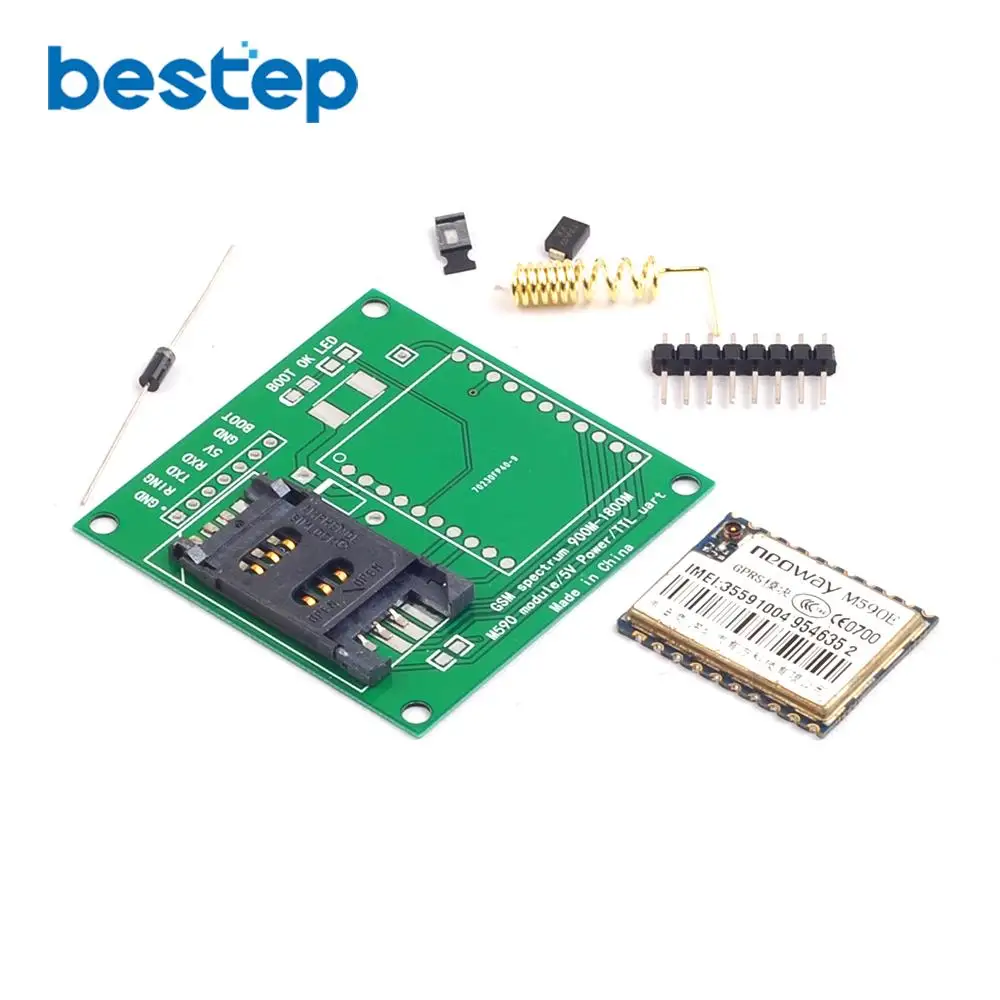 M590E GSM GPRS наборы DIY M590 900 m 1800 sms cpu MCU тест|kit kits|gprs modulekit gsm |