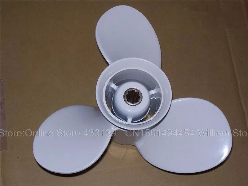 Бесплатная доставка алюминиевый пропеллер для Yamaha Parsun Honda Hidea 15-18HP подвесной