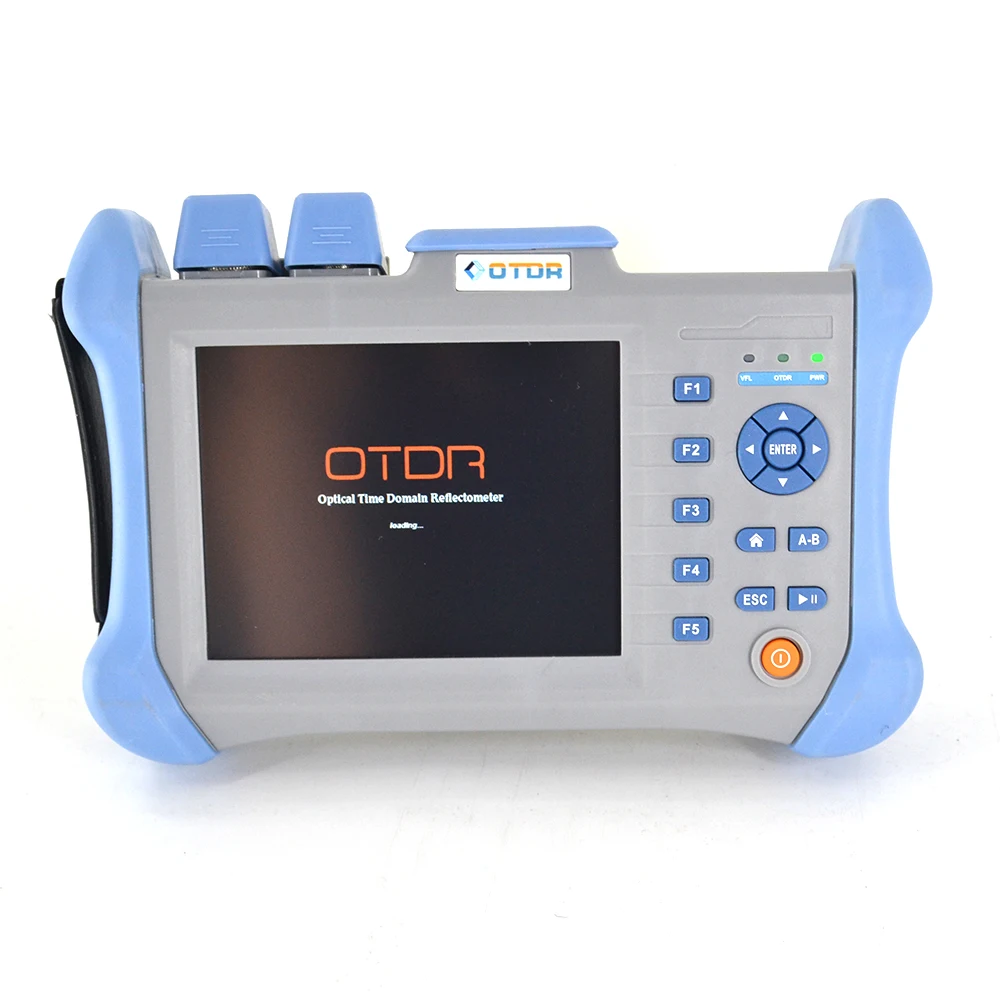 

GUYANG HN300B 5.6inch touchscreen Optical Time Domain Reflectometer SM handheld OTDR 1310/1550nm 32/30DB build in 10mw VFL