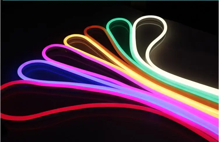15 м Стандартный RGB неоновый гибкий 72 шт. 5050SMD/M Изменение цвета светодиодные