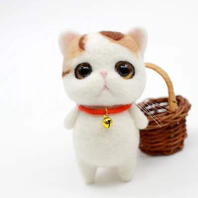 Garfield Материал из шерстяного войлока сумка для взрослых ручной работы DIY кошка подарки на день рождения - Цвет: Garfield