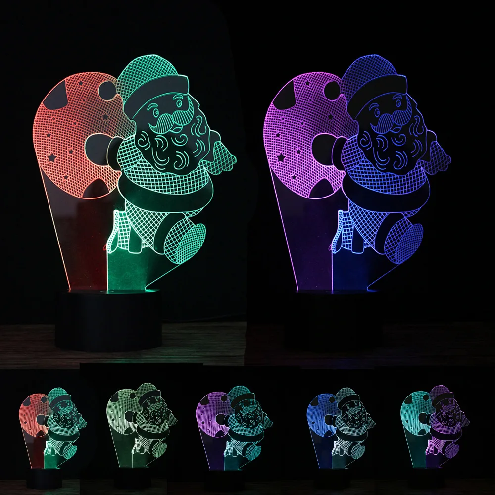 2018 Новинка Сенсорная лампа 3D смешанный цвет luminaria Звездные войны фигурка