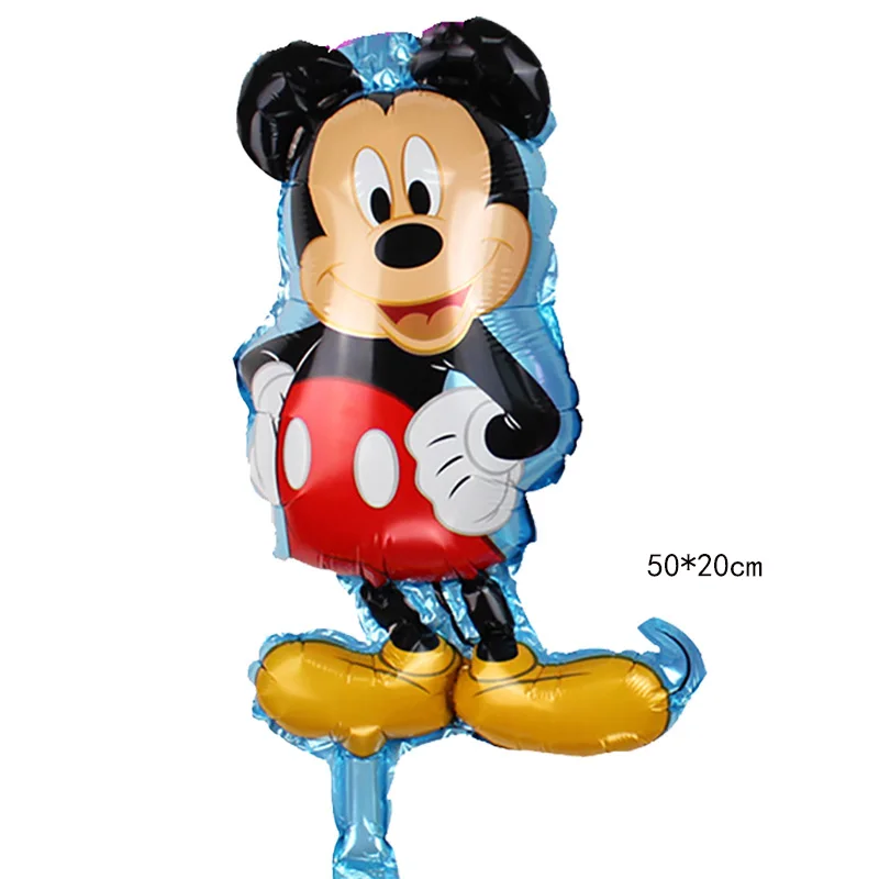 Mickey Фольгированный шар Микки Минни Маус Детский День Рождения украшения для детских игрушек подарок голова Микки - Цвет: Mickey