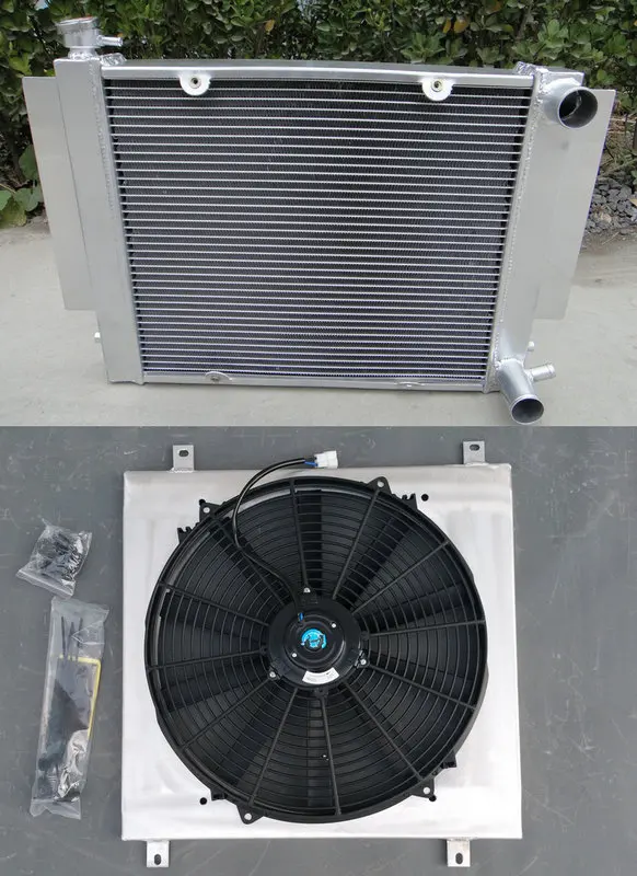 Алюминиевый Корпус радиатора с нагревательной трубкой для Mazda RX2 RX3 RX4 RX5 RX7 +