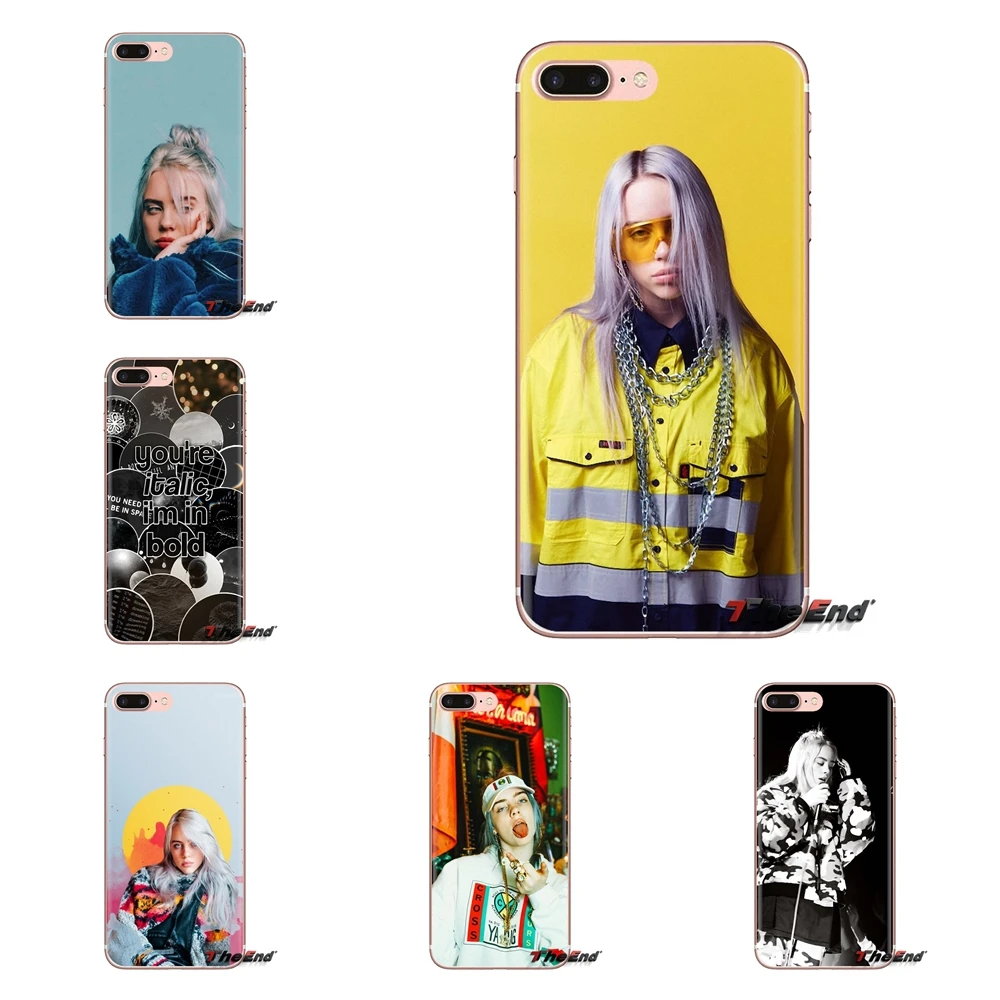 Billie Eilish Music для Samsung Galaxy J1 J2 J3 J4 J5 J6 J7 J8 Plus 2018 Prime 2015 2016 2017 прозрачные мягкие чехлы |