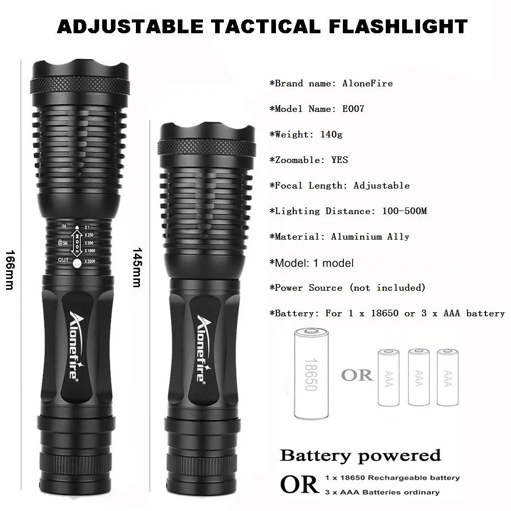 AloneFire High power Zoom UV светильник до вспышка 395nm с защитой от повреждений в пути Кошка