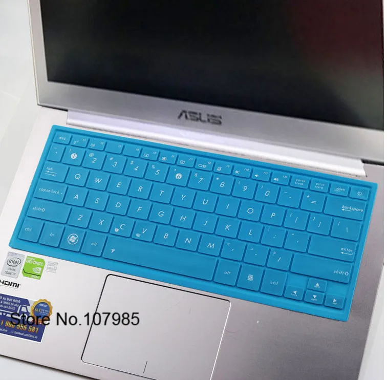 Для Asus 14 дюймов Zenbook UX410 U410UQ RX410 UX42 UX430 U4100 U4000UQ RX410 UX410UQ7200 силиконовое покрытие для клавиатуры протектор