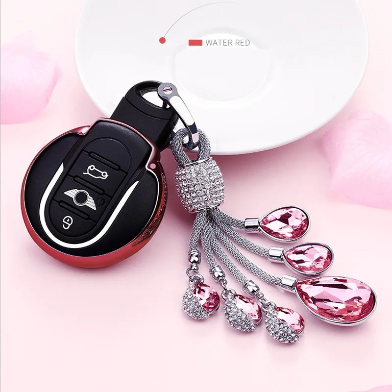 Для BMW mini cooper key защитное покрытие модификация Мини-Автомобильный ключ цепочка