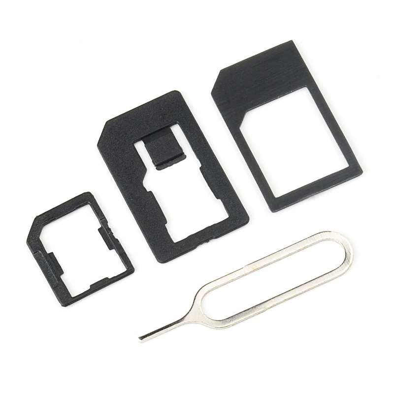 Ультратонкий адаптер из поликарбоната 3 в 1 Micro Standard для SIM карты прочный
