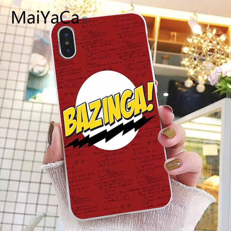 A4 Maiyaca The Big Bang Theory Coque Shell чехол для телефона iPhone 8 7 6 6S Plus X XS MAX 5 5S SE XR 10 Fundas Capa - Цвет: A4