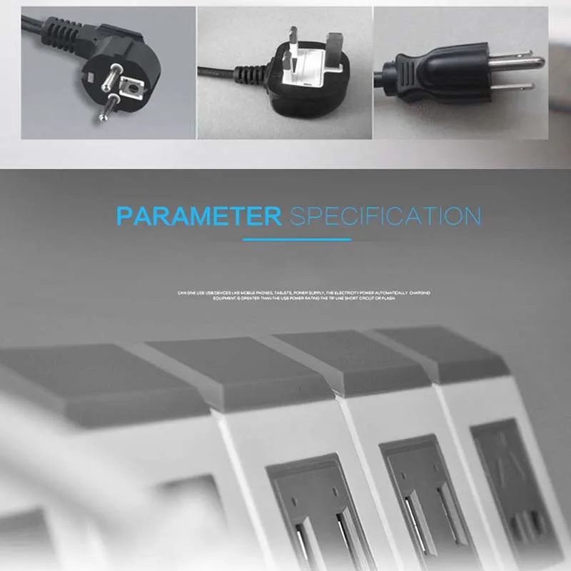 Главная Smart мощность розетка умный дорожный адаптер конвертер с порты usb