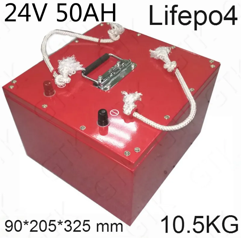 Аккумулятор LifePo4 24 в 50 а/ч литиевая батарея для компрессора 1500 Вт/24 В постоянного