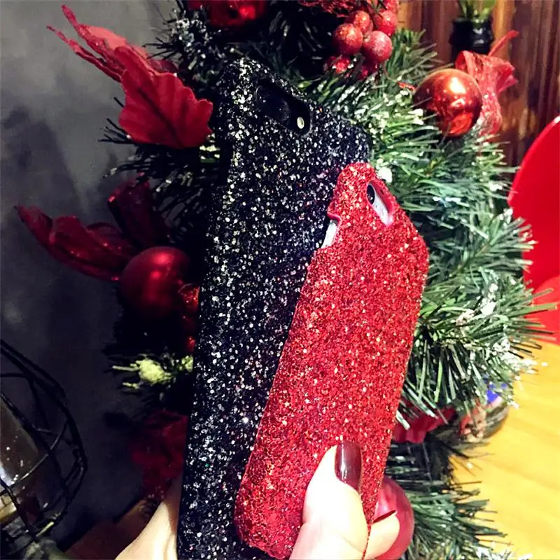 Racahoo Bling Блеск Звезды Телефонные Чехлы для Apple IPhone X 10 8 7 Plus чехол diamond ПК Жесткий