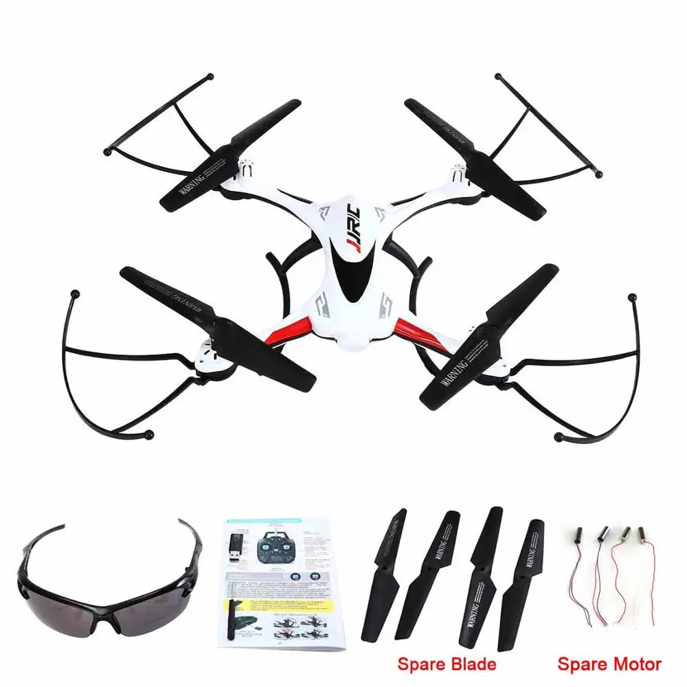 jjrc H31 Радиоуправляемый Дрон 2.4 г 4CH 6axis Безголовый режим один ключ возвращение вертолет Quadcopter Водонепроницаемый Дрон VS SYMA X5c H37 - Цвет: White Set B