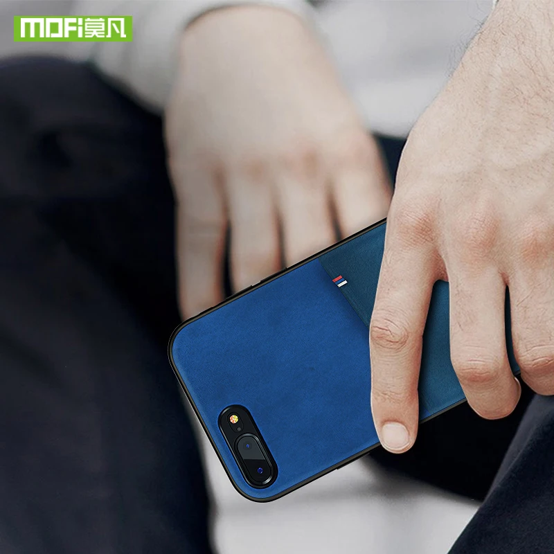 MOFi для iPhone 7 8 X чехол Plus сумка карт 10 ПУ кожа Роскошный кошелек карта задняя крышка