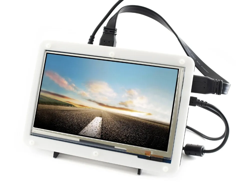 Raspberry Pi 3 Model B + набор для разработки тип F Включает 7 дюймов HDMI LCD (C) биколор корпус 16