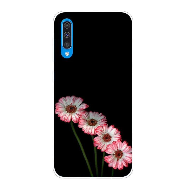 Для samsung galaxy A50 чехол силиконовая задняя крышка-чехол и изображениями красочного