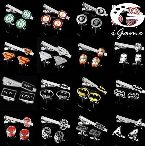 Зажимы для галстуков и запонок набор из высококачественного латунного материала