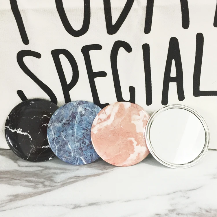 Дизайнерский лимит индивидуальное Мраморное зеркало для макияжа с одним