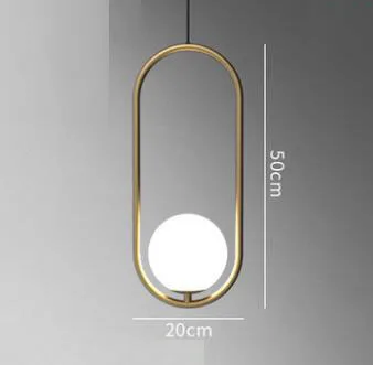 4 Bronze Новинка, лофт, промышленный стиль, люстра для ресторана, Скандинавская личность, креативная кофейня, бар, овальная кровать, стеклянная люстра - Цвет корпуса: 4 Bronze