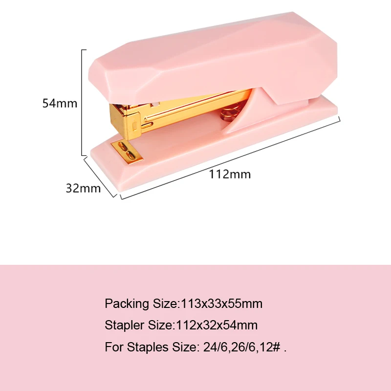 MIRUI цветная серия степлер Роскошные Алмазные поверхности степлеры Бизнес