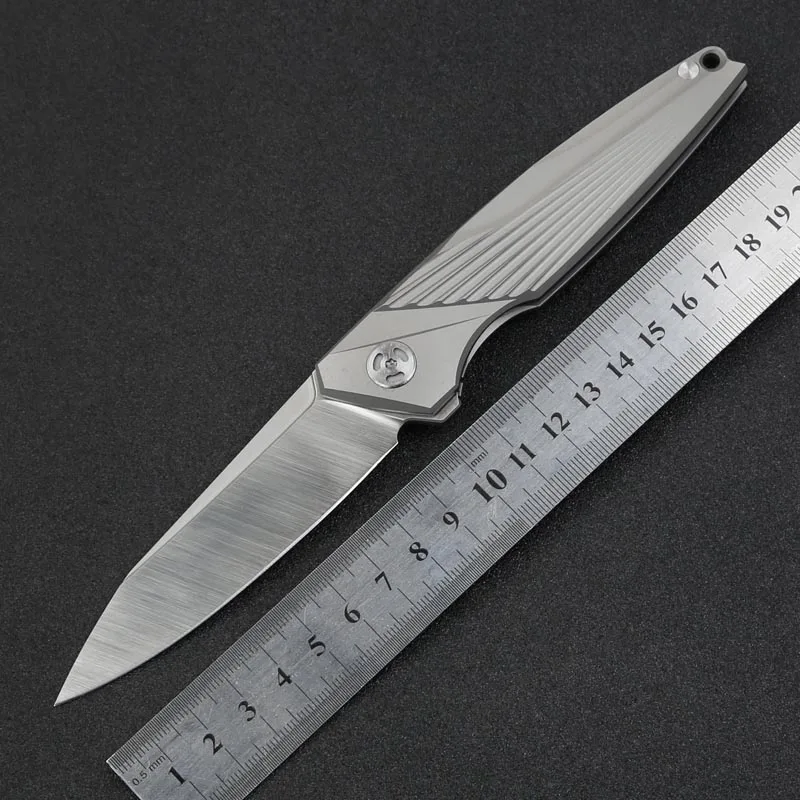 Складной нож M390 для кемпинга на открытом воздухе портативный охотничий