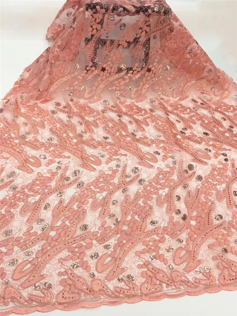 Красивая французская кружевная ткань африканские кружева 2019 Высококачественная