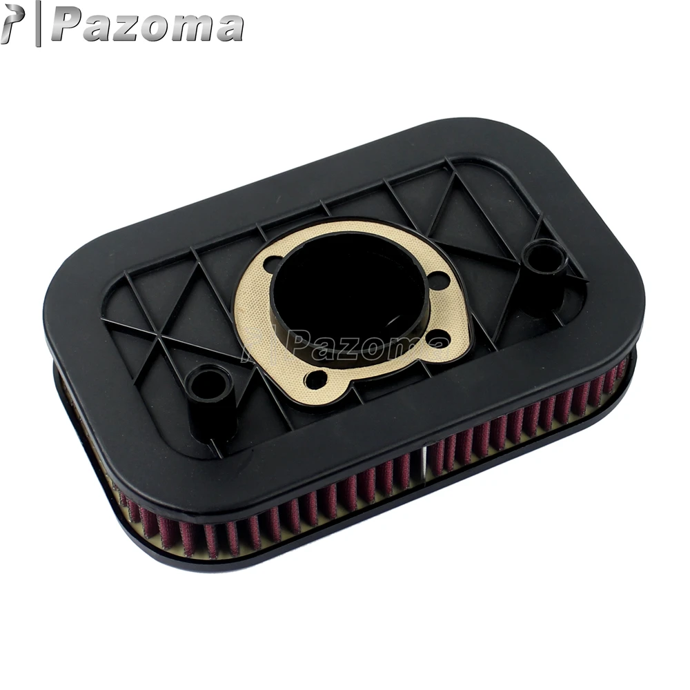 Красные воздушные фильтры для двигателя Harley Sportster 883 1200 2004-2013 очистки воздуха