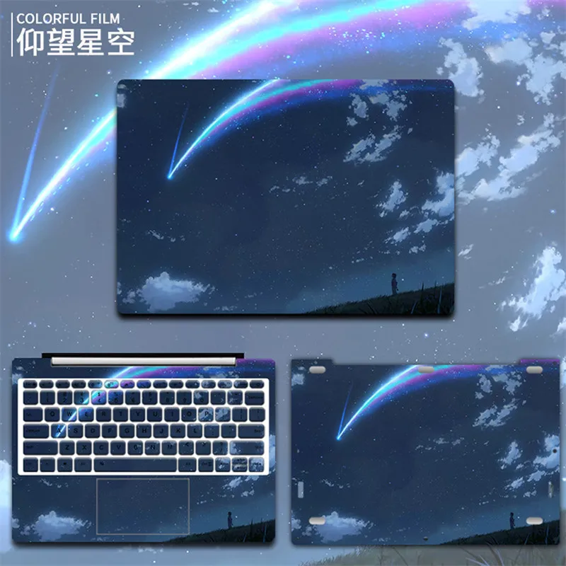 Полный набор мраморных наклеек для ноутбука Xiao mi notebook mi Pro 15,6 Air 12 13 наклейка для ноутбука кожаный чехол для Xiao mi Ga mi ng notebook 15,6 - Цвет: 14