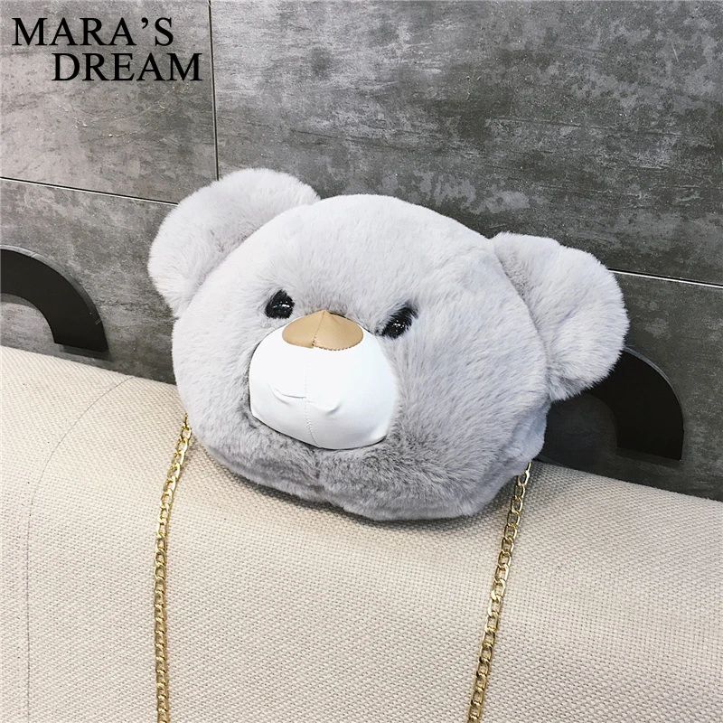 Женская сумка мессенджер Mara's Dream 2018 с милым мультяшным медведем женская через