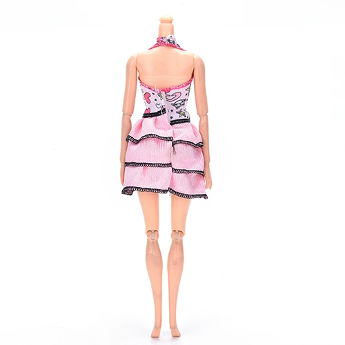 Новинка 2017 красивое платье для кукол ручной работы одежда вечерние модное