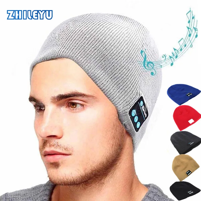 Теплая Bluetooth умная шапка с мягким удобным микрофоном Беспроводная музыкальная