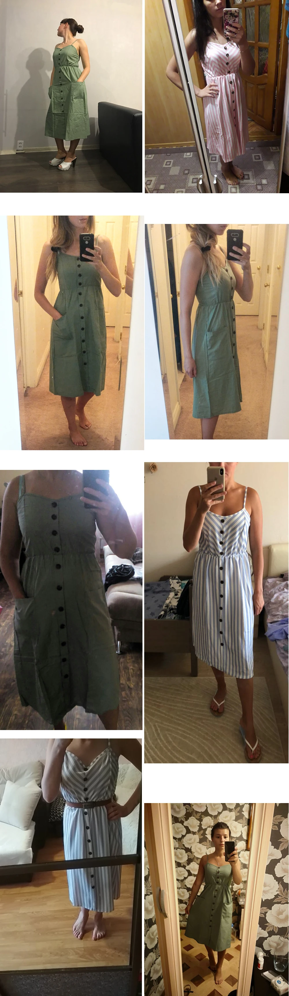 Женские сексуальные летние платья, Boho, плюс XXXL, без рукавов, на пуговицах, в полоску, сплошное, миди платье, сарафан с карманами