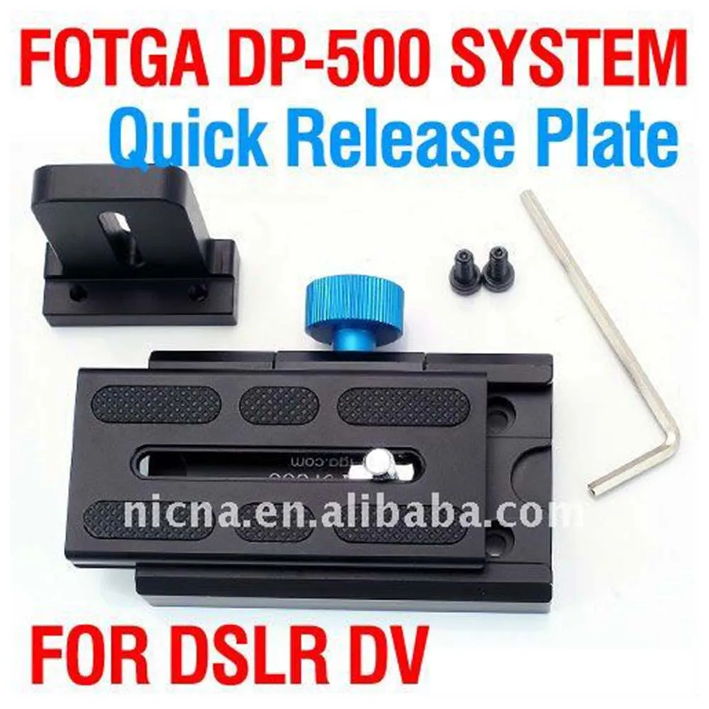 Fotga DP500 БЫСТРОРАЗЪЕМНАЯ пластина для DSLR следящей фокусировки 15 мм рельсовая