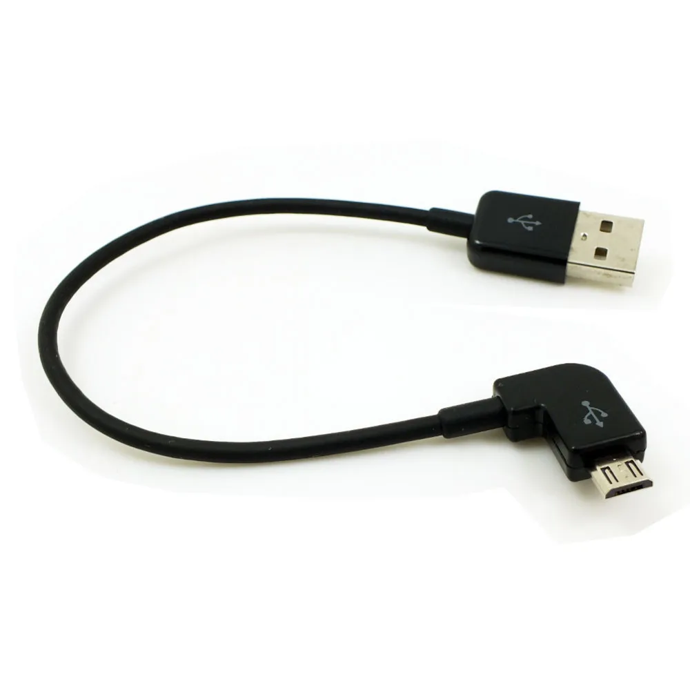 Короткий кабель Micro USB 90 градусов 2 А углов для быстрой зарядки Угловое зарядное