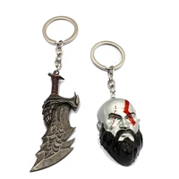 god of war keychain 3d kratos blades of chaos metal sleutelhanger key ring llaveros key chain chaveiro jewelry