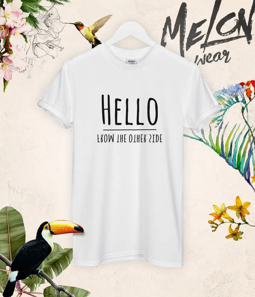 Здравствуйте с другой стороны Футболка Топ альбом Адель музыка FANGIRL лирическая