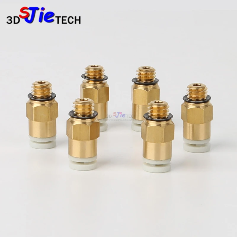 1 шт. bowden extruder One touch Пневматические фитинги соединение 4*2 мм трубка M6 KJH 04M6 для 75